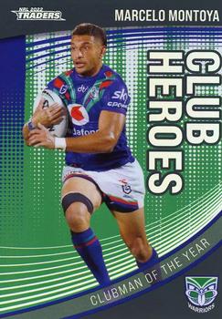 2022 NRL Traders - Club Heroes Parallel #CHP30 Marcelo Montoya Front